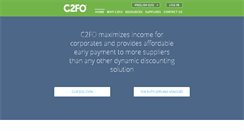 Desktop Screenshot of c2fo.com